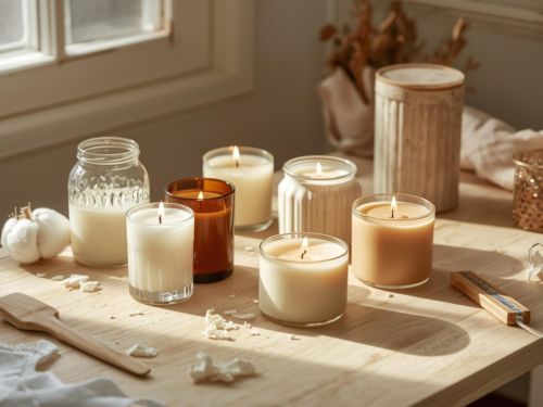 bougie naturelle fabriquer des bougies maison non toxiques